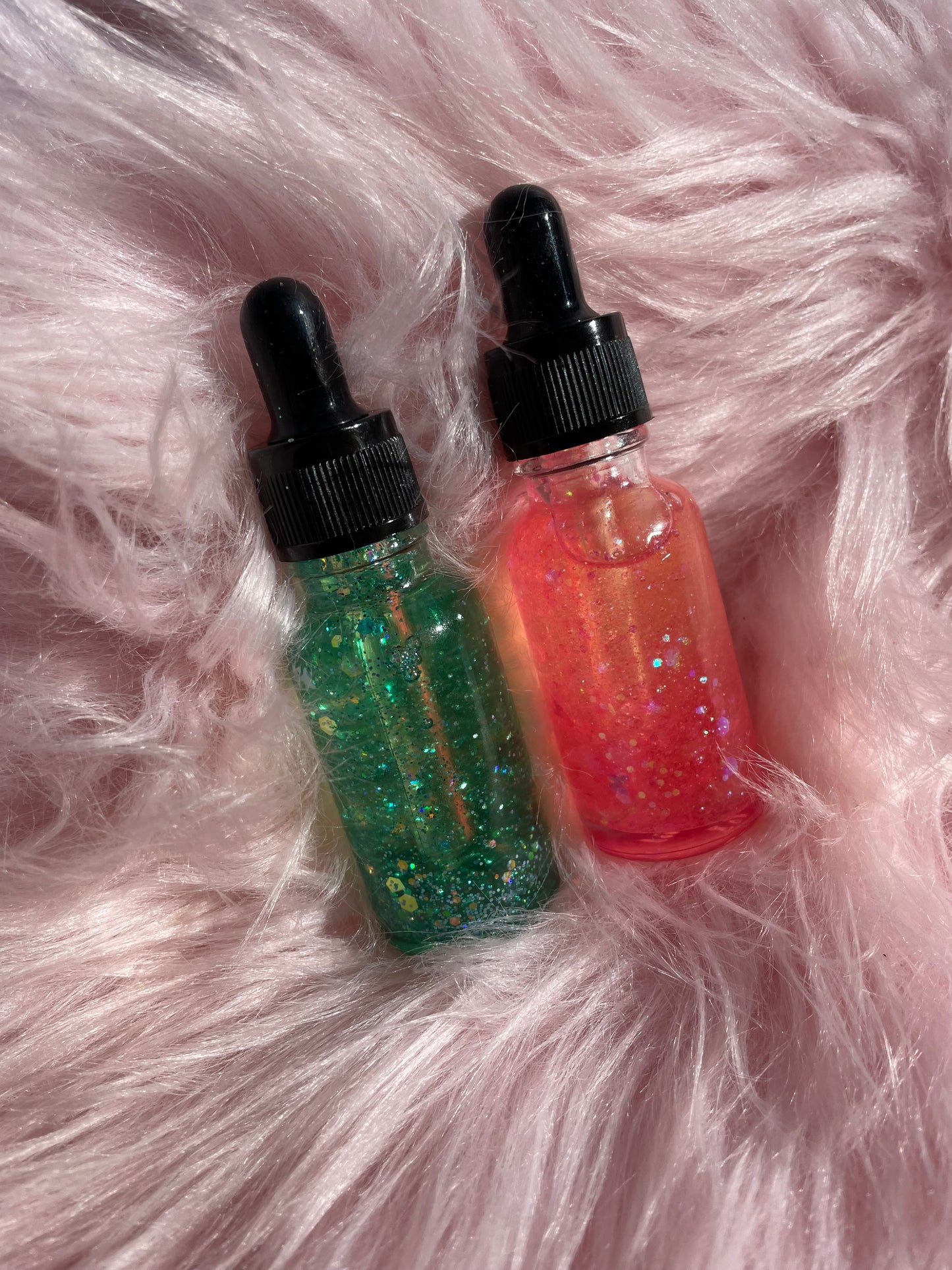 Pineapple Glitter cuticle oil